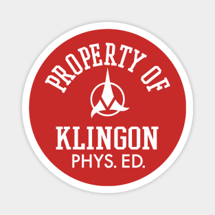 Star Trek Klingon Phys. Ed. - 2.0 Magnet